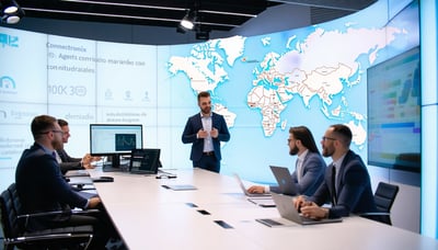 Representante de Connectronix Agents conectando marcas con distribuidores internacionales